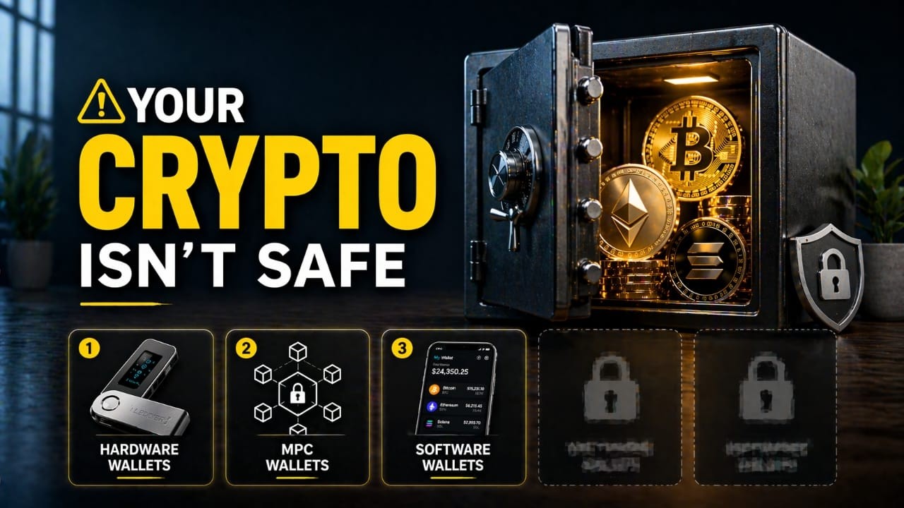 Best Ways to Store Your Crypto 🔐 Secure Wallets & Storage Guide (2026)