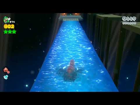 Super Mario 3D World (Switch) 5-1 Speedrun - Time: 64 (Former WR)
