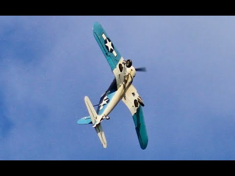 1/5 SCALE ZIROLI CORSAIR - GP 76cc FLAT TWIN PETROL - DEANO AT NLMFC SCALE DAY  - 2023,