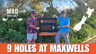 9 Holes at Maxwells Golf Retreat in Auckland, New Zealand