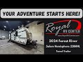 Check out this Video for a 2024 Forest River Salem Hemisphere Hyper-Lyte 23BHHL(Stock #R092704)  for sale by Royal RV Center. This unit is located in Middlebury, IN