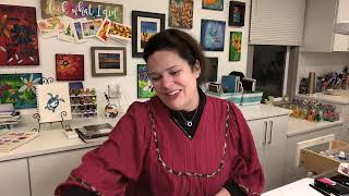 Doors to Your Artful Journey close tomorrow! Free live art journal demo Wed Feb 4 2026