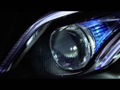 2016 Mercedes-Benz E-Class - new video teaser shows LED headlights