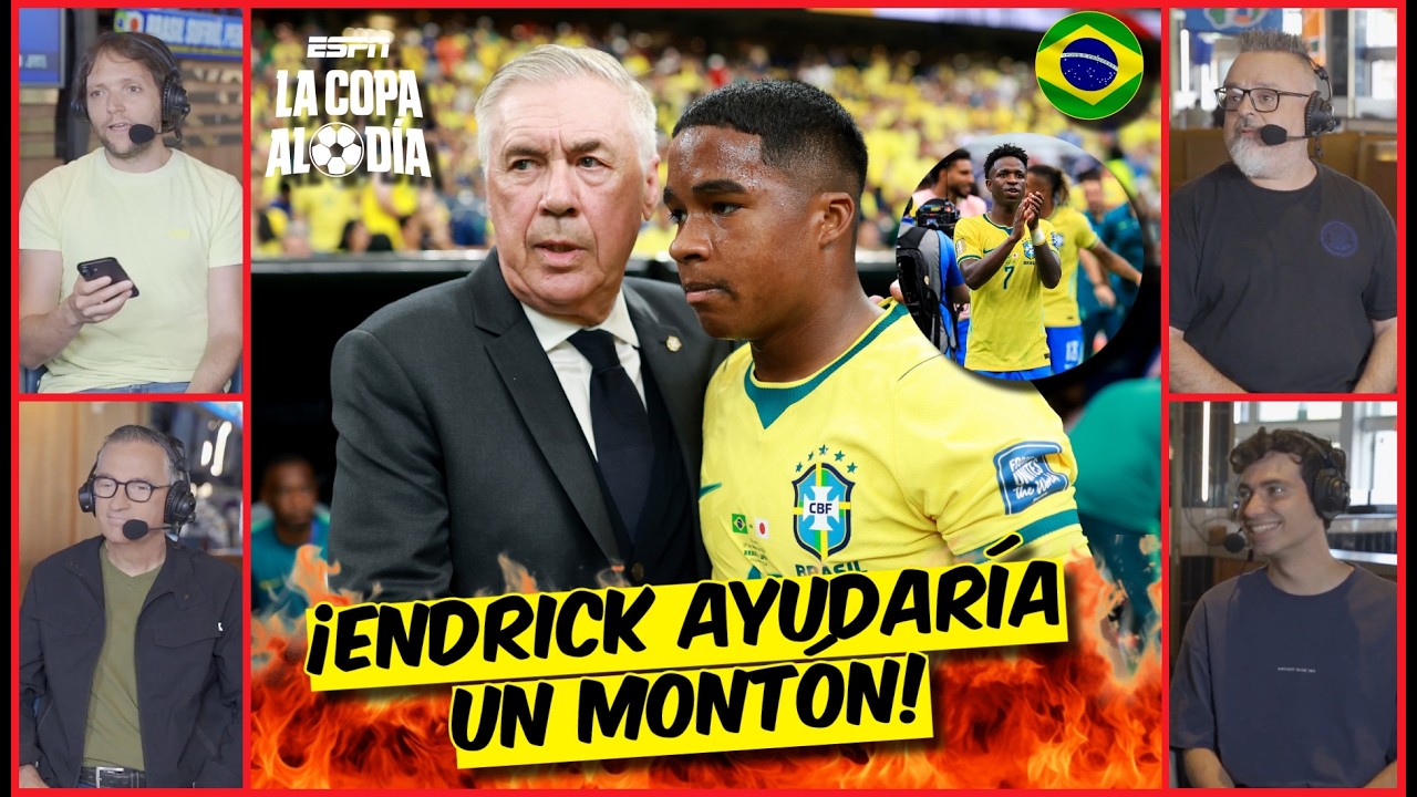 VINÍCIUS JUNIOR NO tuvo un BUEN PARTIDO ante JAPÓN. BRASIL lo NECESITA al 100% | La Copa Al Día