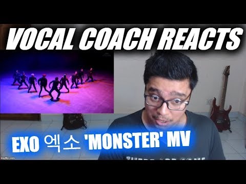 Vocal Coach REACTS to EXO 엑소 'Monster' MV