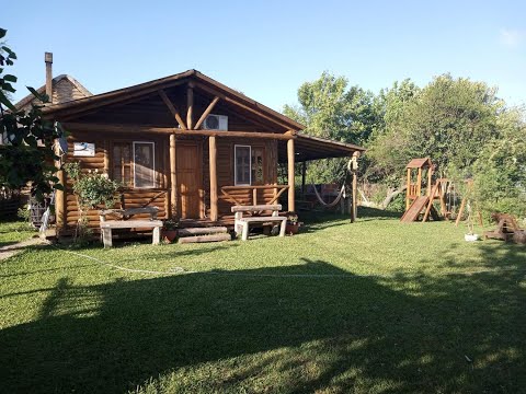 Cabaña con parque y pileta | Cabañas en Pueblo General Belgrano