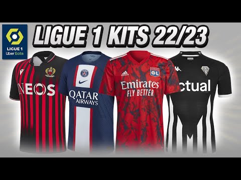 All LIGUE 1 KITS 2022/23 - HOME & AWAY  🔴 Nouveaux Maillots Ligue 1 de la saison 2022/23