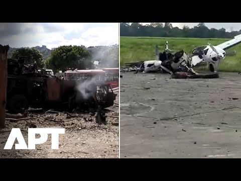 WATCH | Venezuela's Caracas Airbase in Ruins After US Strike | APT