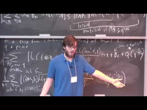 6. Applications of Exponential Sums - Will Sawin (ETH Zürich) [2017]