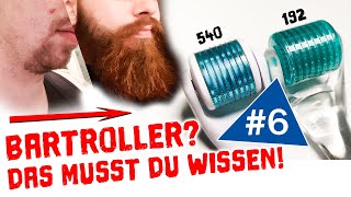 BARTWUCHS fördern mit einem DERMAROLLER/BARTROLLER? | Bartwuchs Info Check Folge6