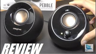 Video thumbnail for REVIEW: Creative Pebble 2.0 - Desktop Stereo Speakers [$20] by OSReviews