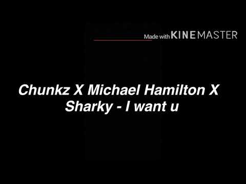 Chunkz X Michael Hamilton X Sharky - I want you (Lyrics)