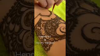Henna Art in Hội An, Vietnam ヘナタトゥー ホイアン #danang #danangchannel #ダナン #ベトナム #ホイアン #ヘナタトゥー#henna