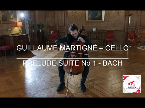 Bach au Château de Grosbois : Prélude Cello suite No. 1 – Guillaume Martigné