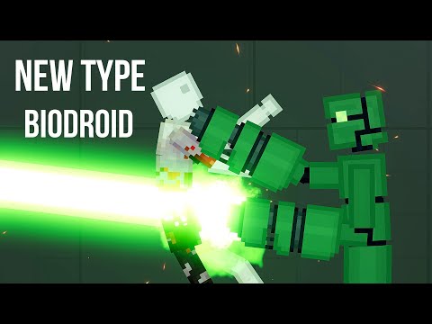 New Type Biodroid !!! Attack People - People Playground 1.17