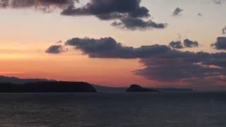 preview picture of video 'Sunset ATARDECER en faro de San Juan y ría de Avilés'