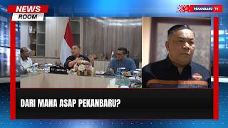 Pekanbaru Diselimuti Asap, Ada Kiriman Dari Sumsel Dan Jambi