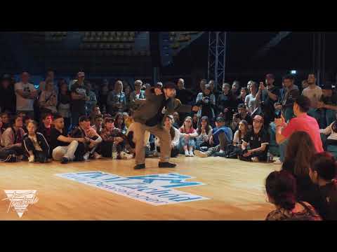 Top 16 Hip-Hop 17+ - Bewu vs Kuba Ciąpała  || Tancbuda Challenge 2019
