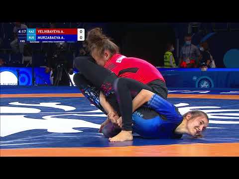 GOLD Women's GP No-Gi - 53 kg: A. YELIKBAYEVA (KAZ) v. A. MURZABAEVA (RUS)