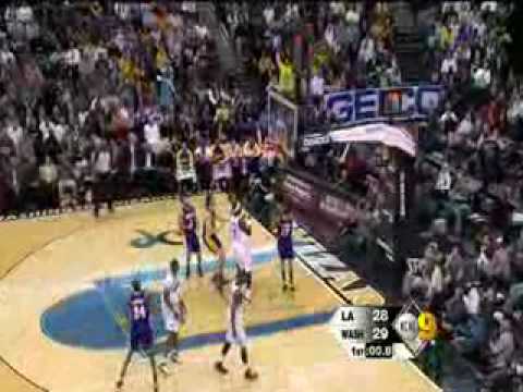 01-26-2010 - Lakers vs. Wizards - 7 Kobe Highlights (HD)