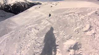 preview picture of video 'Vallone Bormio - Freeride (Snowboard&GoPro)'