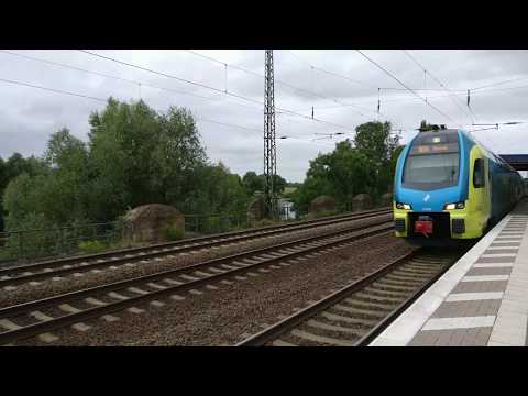 [KURZVIDEO] Verkehr in Porta Westfalica nach Aufhebung der Streckensperrung (ICE 2) (09.07.2018)