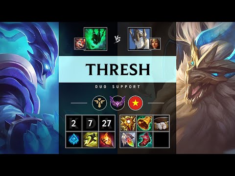 Thresh Support vs Galio - VN Master Patch 25.13