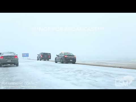 04-02-2018 Rapid City, South Dakota - Slide-offs Accidents Whiteout Conditions