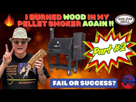 I Tried RELOADING Wood Splits in My Pellet Smoker…Did It Work?!  🔥 LSG Experiment PART 2
