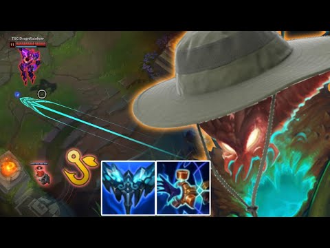 FULL AP Thresh Goes Fishing - Thresh Mid vs Xerath - League of Legends Off Meta