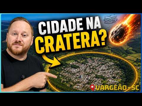 A CIDADE de SC construída dentro de uma CRATERA DE ASTEROIDE ☄️ | Vargeão