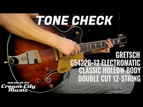 Gretsch G5422G-12 Electromatic Hollow Body 12-String in Walnut Stain with Gold Hardware PLUS Hard Case! image 16