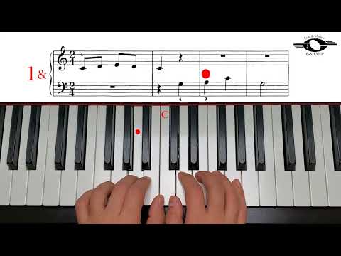Playing Tag, Moderate version, John Thompson`s easiest piano course, Book 2