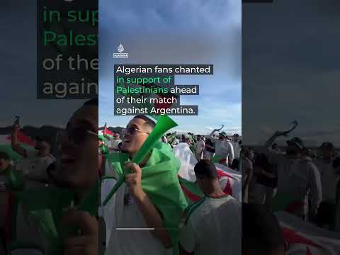 Pro-Palestine Solidarity on display at the 2026 World Cup | AJ #shorts