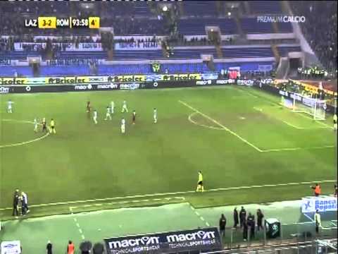 LAZIO ROMA 3-2 11.nov 2012 ZAMPA ROSICA.avi