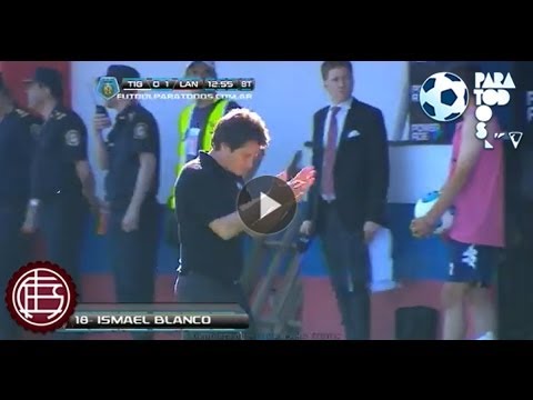 Gol Blanco.Tigre 0 - Lanús 2. Torneo Inicial 2013. Fecha 14. Fútbol Para Todos.