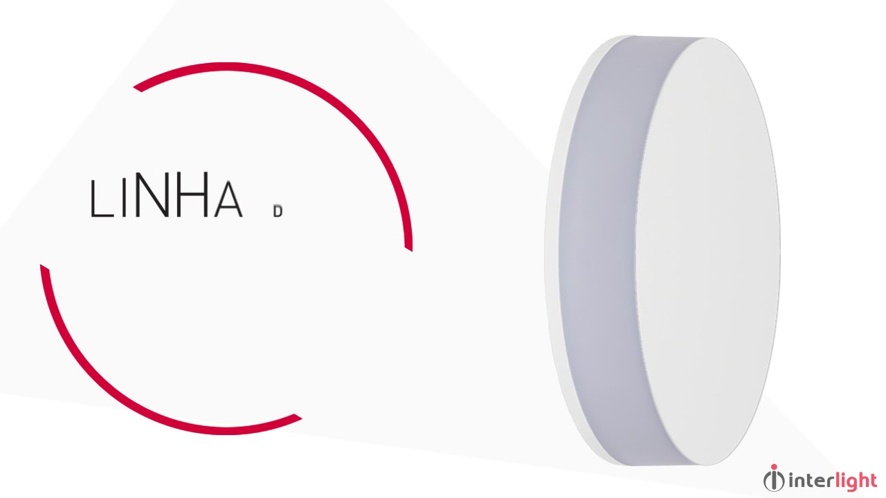 Apresentação institucional de produtos 2018 . Interlight Iluminação