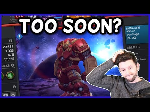 WHY Did i do this Hulkbuster Rank Up! | Marvel Contest of Champions