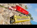 Cars vs Cliff Roads #3 - BeamNG DRIVE | SmashChan