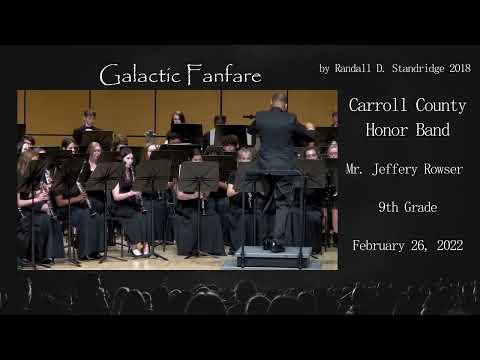 2022-02-26 Galactic Fanfare - Carroll County High School Honor Band