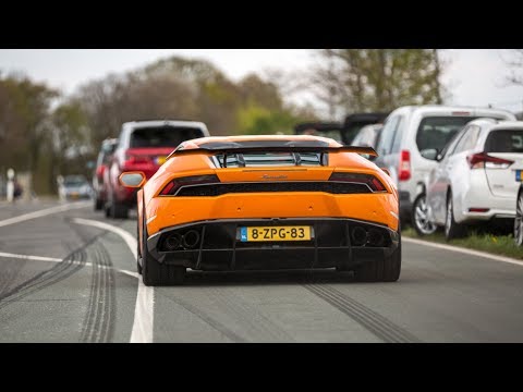 800HP VF Engineering Lamborghini Huracan Novitec N-Largo w/ Akrapovic Exhaust - LOUD Accelerations !