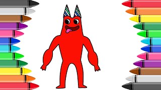How to DRAW BanBan GARTEN OF BANBAN