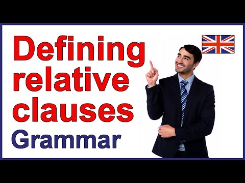 Grammar Tutorial - Defining Relative Clauses