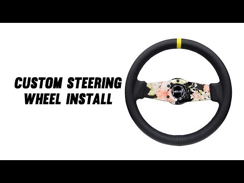 How to Get & Install A Custom Steering Wheel (Super Easy)