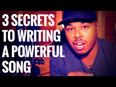 3 SECRETS TO WRITING A POWERFUL SONG | THIR13EEN.COM