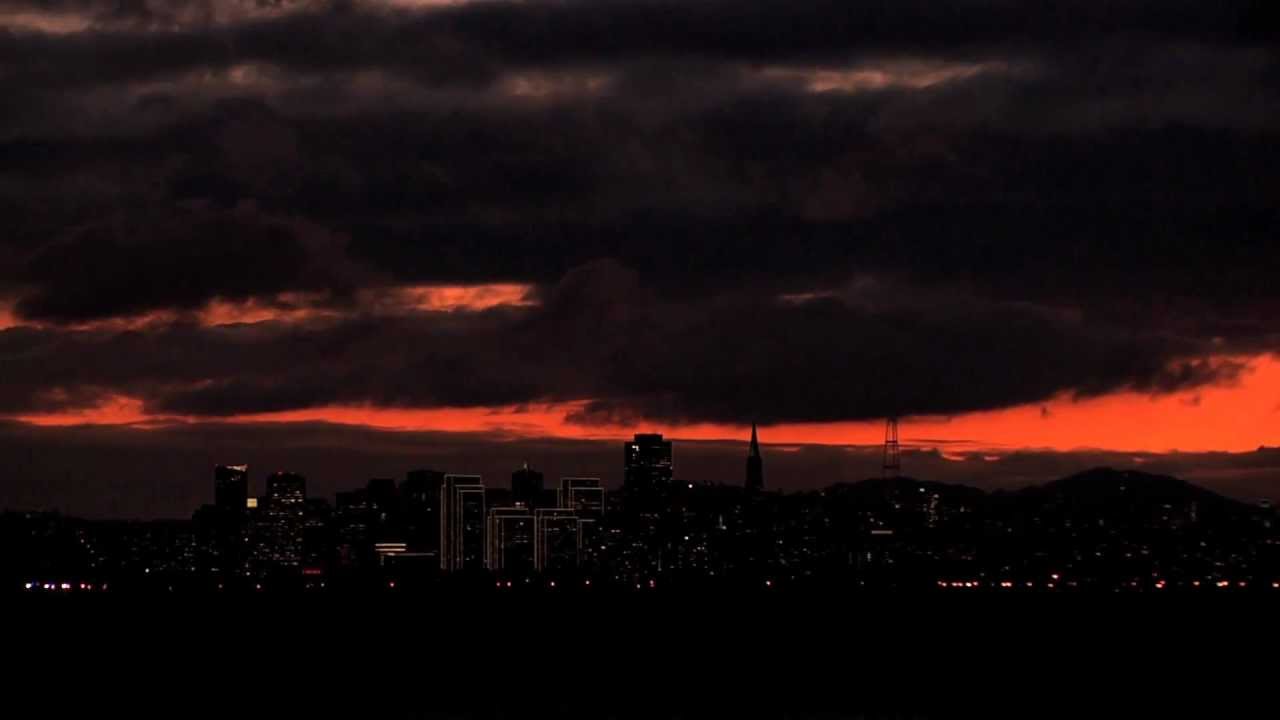 Night Falling on SF