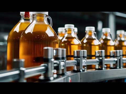 How Apple Juice Is Made In factory | Modern Fruit Juice Making Technology