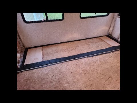 RV Slide Out Floor Repair