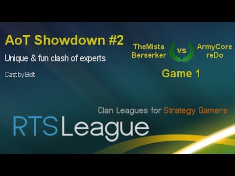 AoT Showdown #2: Top Expert Team Games, Game 1
