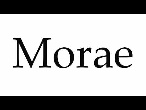 How to Pronounce Morae